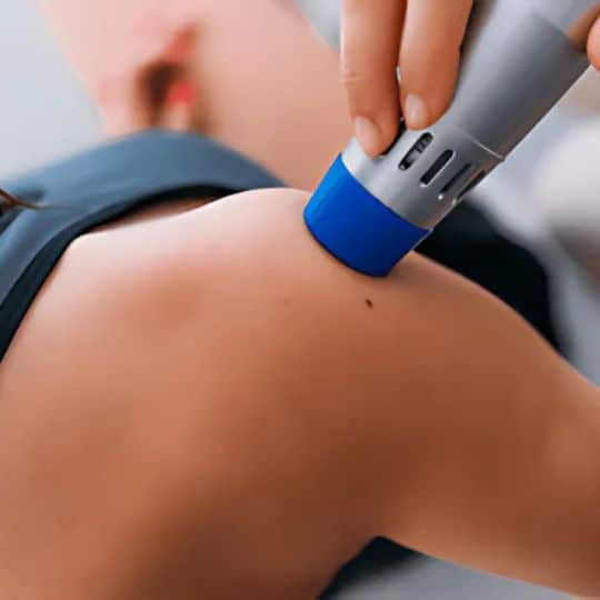 Shockwave Therapy Treatment on Patiend at Advanced Health Wellness Clinic in Wadsworth, OH Shockwave Therapy Treatment on Patiend at Advanced Health Wellness Clinic in Wadsworth, OH