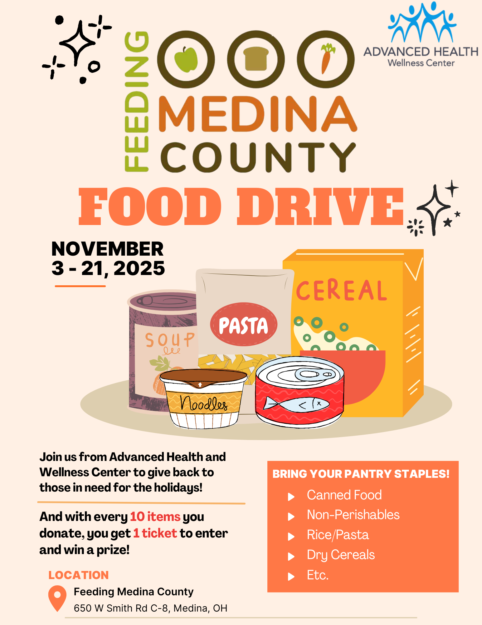 Feeding Medina County Flyer